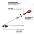 Multi Function Tools | Milwaukee 2825-20ST M18 FUEL String Trimmer with QUIK-LOK (Tool Only) image number 2